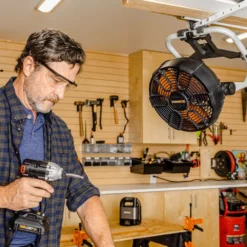 WORX NITRO 20V Fan, 9-in (Tool Only) 11 WORX NITRO 20V Fan, 9-in (Tool Only) -Coleman Sales Store 20v 9 fan with battery charging capability 08ed6ab5 a50b 4678 b93f b8bacd4abd3d