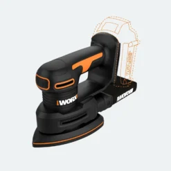 WORX 20V Detail Sander Tool (Tool Only) -Coleman Sales Store 20v detail sander tool only d82dd786 e316 4b15 a588 2dee225a3b1b