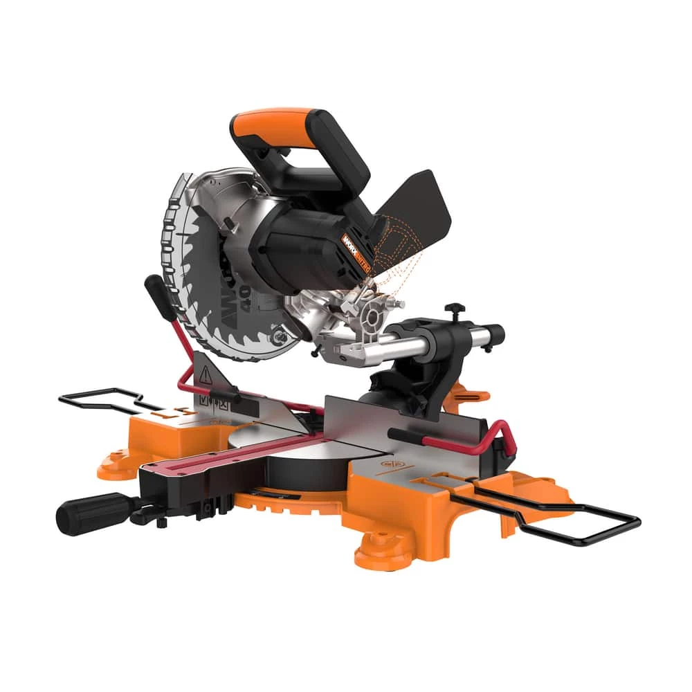 WORX NITRO 20V Sliding Miter Saw With Work-Holding Clamp, 7-1/4-in (Tool Only) 1 WORX NITRO 20V Sliding Miter Saw With Work-Holding Clamp, 7-1/4-in (Tool Only)