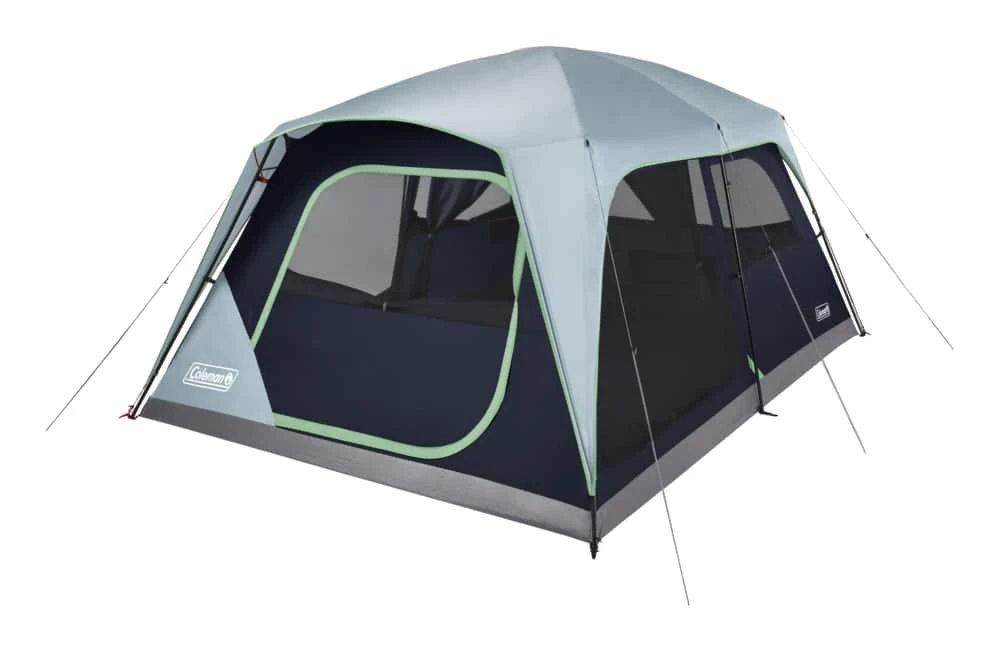 Coleman 3-Season, 10-Person Camping Cabin Tent W/ Convertible Screened Room, Rain Fly & Carry Bag 2 Coleman 3-Season, 10-Person Camping Cabin Tent W/ Convertible Screened Room, Rain Fly & Carry Bag - Image 2