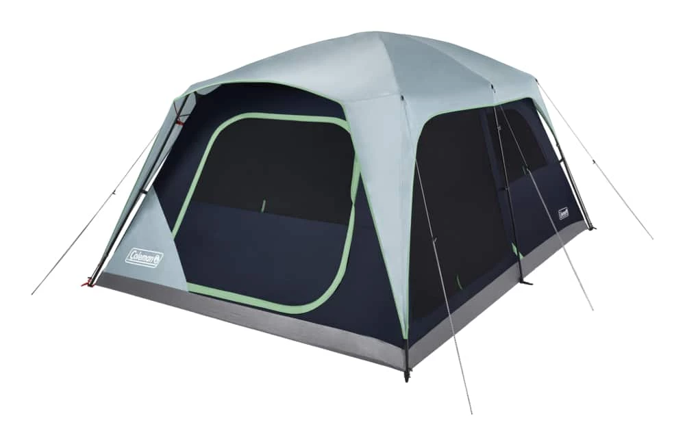 Coleman 3-Season, 10-Person Camping Cabin Tent W/ Convertible Screened Room, Rain Fly & Carry Bag 4 Coleman 3-Season, 10-Person Camping Cabin Tent W/ Convertible Screened Room, Rain Fly & Carry Bag - Image 4