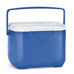 Coleman Bali Cooler, With Handle, 22 Can Capacity, 15-L, Blue -Coleman Sales Store coleman 16qt bail handle cooler 5b3279e7 faf2 4bc3 85d1 292ca8d9ab19