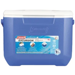 Coleman Bali Cooler, With Handle, 22 Can Capacity, 15-L, Blue -Coleman Sales Store coleman 16qt bail handle cooler c4c8ee2b 2bb9 470a 9ac1 574bb37c726b