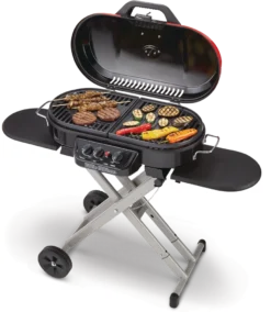 Coleman Roadtrip Portable 3-Burner Propane Gas BBQ Grill With A Folding Cart Stand -Coleman Sales Store coleman 3b roadtrip cart grill 7f6077ad a30f 44ce aeef 9cc7a5bfb039