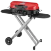 Coleman Roadtrip Portable 3-Burner Propane Gas BBQ Grill With A Folding Cart Stand