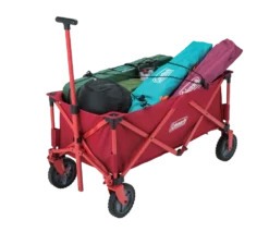 Coleman Outdoor Collapsible Folding Utility Wagon W/ Brake & Carry Bag, 100 Kg Capacity -Coleman Sales Store coleman 4 in 1 wagon 3454659b 9662 4a22 989d 545afd9c510e