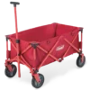 Coleman Outdoor Collapsible Folding Utility Wagon W/ Brake & Carry Bag, 100 Kg Capacity