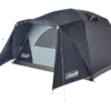 Coleman Skydome 3-Season, 4-Person Easy Set-Up Camping Dome Tent W/ Rain Fly, Vestibule, E-Port & Carry Bag