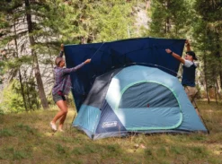 Coleman Skydome 3-Season, 4-Person Easy Set-Up Camping Dome Tent W/ Rain Fly & Carry Bag -Coleman Sales Store coleman 4 person skydome tent 049afbe0 603b 4297 8146 b9ddf0ddb339