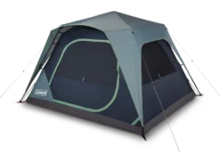 Coleman 3-Season, 6-Person Instant Set-Up Camping Cabin Tent W/ Rain Fly & Carry Bag