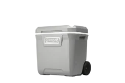 Coleman Hard Wheeled Cooler, With Handle, 61.5-L, Grey