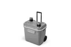 Coleman Hard Wheeled Cooler, With Handle, 61.5-L, Grey -Coleman Sales Store coleman 65qt wheeled hard cooler fb1eb863 3ba9 45bd 8e56 651c5aba15c2
