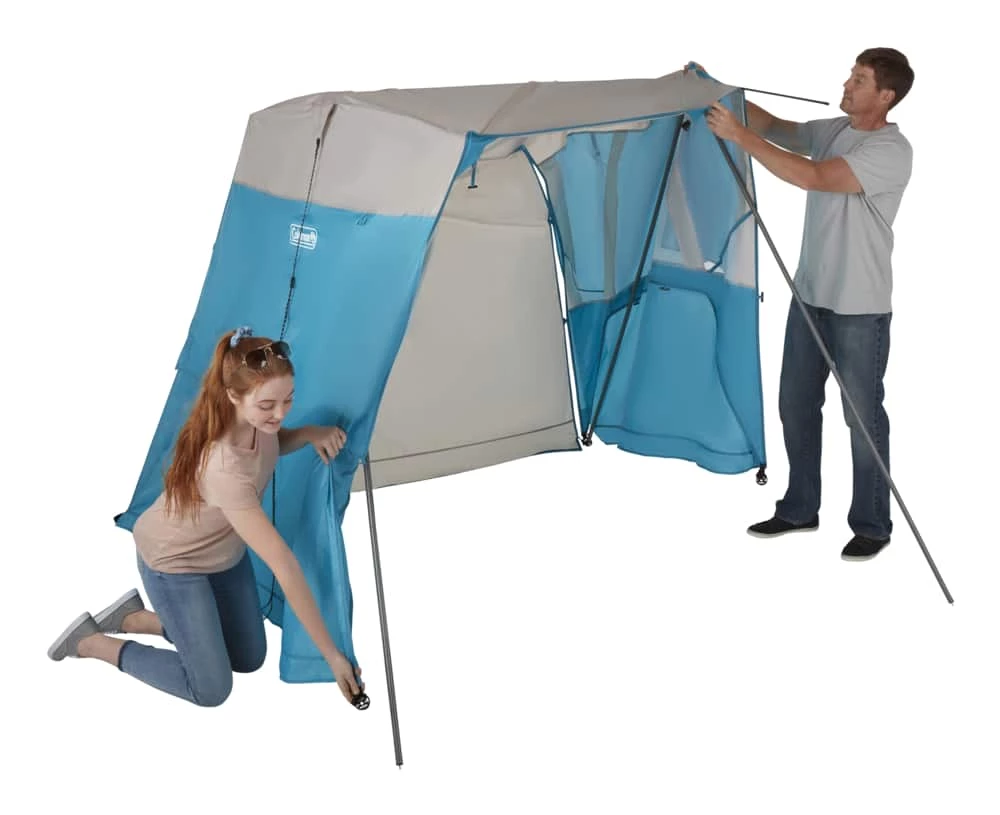 Coleman Backpack Shelter, Portable Pop-Up Beach Sun Shade Tent W/ UPF 50+, 7-ft X 7-ft 8 Coleman Backpack Shelter, Portable Pop-Up Beach Sun Shade Tent W/ UPF 50+, 7-ft X 7-ft - Image 8