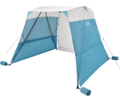 Coleman Backpack Shelter, Portable Pop-Up Beach Sun Shade Tent W/ UPF 50+, 7-ft X 7-ft