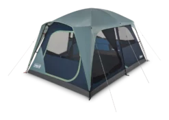 Coleman 3-Season, 8-Person Camping Cabin Tent W/ Convertible Screened Room, Rain Fly & Carry Bag