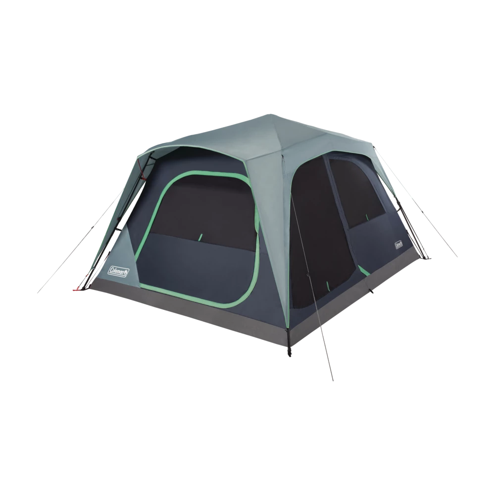 Coleman 3-Season, 8-Person Instant Set-Up Camping Cabin Tent W/ Convertible Screened Room, Rain Fly & Carry Bag 1 Coleman 3-Season, 8-Person Instant Set-Up Camping Cabin Tent W/ Convertible Screened Room, Rain Fly & Carry Bag