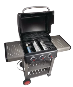Coleman Cookout 3-Burner Propane Gas BBQ Grill With Side & Storage Shelves 21 Coleman Cookout 3-Burner Propane Gas BBQ Grill With Side & Storage Shelves -Coleman Sales Store coleman cookout 3 burner bbq fe7b2e48 7ba7 492b b571 ef3b5db27fe6