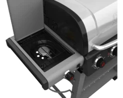 Coleman Cookout 4-Burner Propane Gas BBQ Grill With Side Burner & Storage Shelves -Coleman Sales Store coleman cookout 4 burner bbq 242318f9 01c7 4dd1 b326 88b38f01aa90