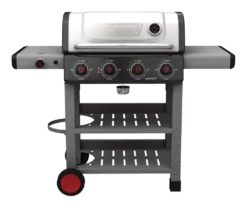 Coleman Cookout 4-Burner Propane Gas BBQ Grill With Side Burner & Storage Shelves -Coleman Sales Store coleman cookout 4 burner bbq 5fc32c95 3210 4391 800e 349ec3b2daa3