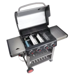 Coleman Cookout 4-Burner Propane Gas BBQ Grill With Side Burner & Storage Shelves -Coleman Sales Store coleman cookout 4 burner bbq 9f84800c 5492 40e7 a630 0c27ba164d51