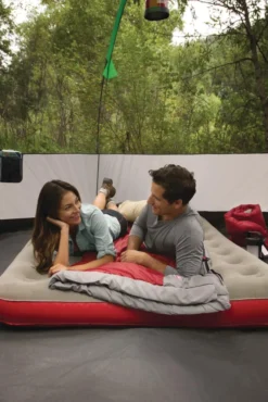 Coleman Full QuickBed Single-High Inflatable Air Mattress/Airbed W/ Flocked Top -Coleman Sales Store coleman double air mattress with 4d pump 44255a10 cee8 40ed 958c d0105d0f7e9d