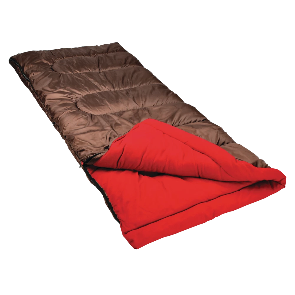 Coleman Granite Peak Insulated Fleece Lined Sleeping Bag W/ Compression Sack, -1°C To 10°C 4 Coleman Granite Peak Insulated Fleece Lined Sleeping Bag W/ Compression Sack, -1°C To 10°C - Image 4