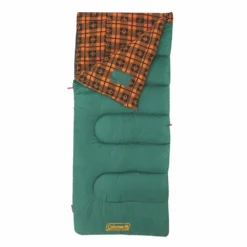 Coleman Granite Peak Insulated Fleece Lined Sleeping Bag W/ Compression Sack, -1°C To 10°C