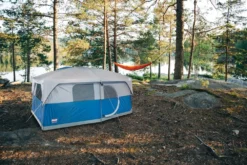 Coleman Hampton 3-Season, 9-Person, 2-Room Camping Cabin Tent W/ Room Divider, Rain Fly & Carry Bag -Coleman Sales Store coleman hampton 9p cabin tent 9f4a7f13 e323 4fbe a807 ee08812901ab