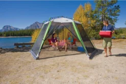 Coleman Instant 2-Door Screen House/Canopy Tent/Gazebo Camping Shelter, 15-ft X 13-ft -Coleman Sales Store coleman instant screen house 15 x 13 feet 4965c1f0 31fe 481b a0ac 79d084ad5971