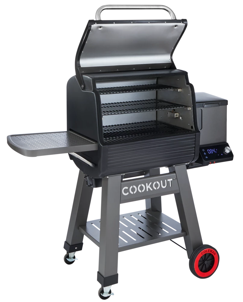 Coleman Cookout Wood Pellet Grill & Smoker With Digital Controls 4 Coleman Cookout Wood Pellet Grill & Smoker With Digital Controls - Image 4