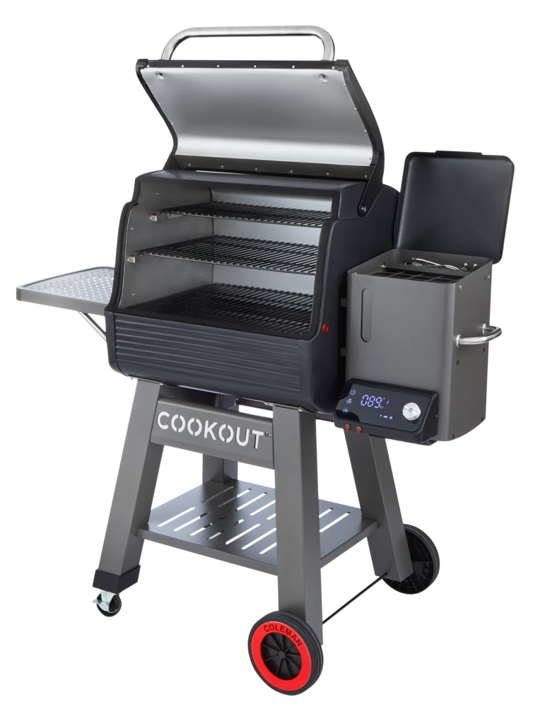 Coleman Cookout Wood Pellet Grill & Smoker With Digital Controls 6 Coleman Cookout Wood Pellet Grill & Smoker With Digital Controls - Image 6
