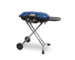 Coleman Excursion Portable 2-Burner Propane Gas BBQ Grill With A Folding Stand