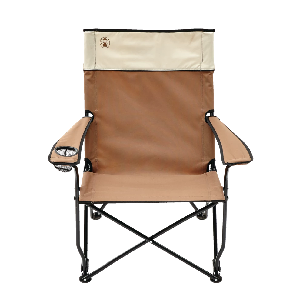 Coleman Steel Sling Oversize Folding Camping Chair W/ Cup Holder & Carry Bag 1 Coleman Steel Sling Oversize Folding Camping Chair W/ Cup Holder & Carry Bag