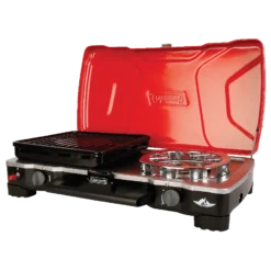 Coleman FyreSergeant Double-Burner 22,000 BTUs Camp Stove With 2-Grill Grates -Coleman Sales Store coleman stove 2 hyperflame 22k btu 92cdd698 f824 42a7 842d 37564a5e0236