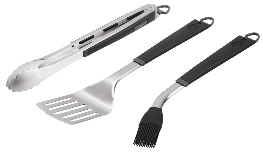 Coleman Revolution Stainless Steel BBQ Tool Set, 3 Pieces 1 Coleman Revolution Stainless Steel BBQ Tool Set, 3 Pieces