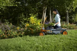 Worx Wagon Kit For Worx Aerocart, Includes Detachable Storage Tray & Drink Holder