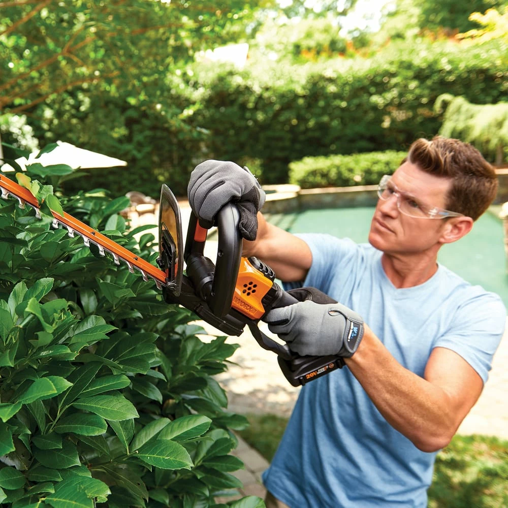 WORX Power Share 20 V Cordless Hedge Trimmer, 22-in 10 WORX Power Share 20 V Cordless Hedge Trimmer, 22-in - Image 10
