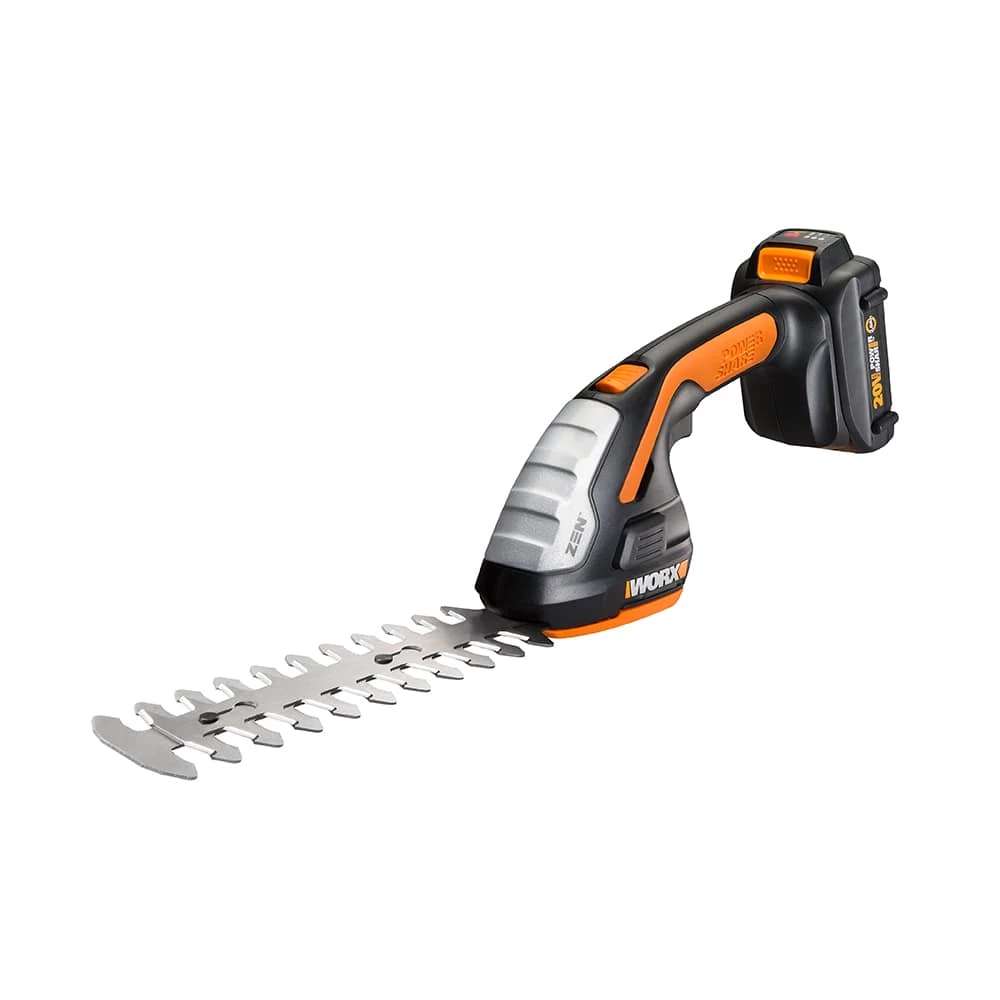 Worx 20V Power Share™ Cordless Garden Grass Shear/Shrub Trimmer Combo, 4"-8" 2 Worx 20V Power Share™ Cordless Garden Grass Shear/Shrub Trimmer Combo, 4"-8" - Image 2