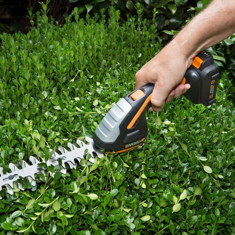 Worx 20V Power Share™ Cordless Garden Grass Shear/Shrub Trimmer Combo, 4"-8" 5 Worx 20V Power Share™ Cordless Garden Grass Shear/Shrub Trimmer Combo, 4"-8" - Image 5