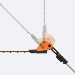 Worx WG252.9 20 V 2-in-1 Powershare Cordless Hedge Trimmer With Pole, Tool Only -Coleman Sales Store worx 20v hedge trimmer with pole tool only 5329b95d d3a8 49ce a951 3212d3b9f171