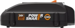 WORX Power Share 20 V 2 Ah Lithium-ion Replacement Cordless Power Equipment Battery -Coleman Sales Store worx 20v replacement battery for 060 2296 46bf6d4d 28fc 4aa2 b9f1 7337ec76dcbb