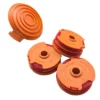 WORX WA0208 Dual Spool & Cap For AC Trimmers, 16-ft, 3-pk