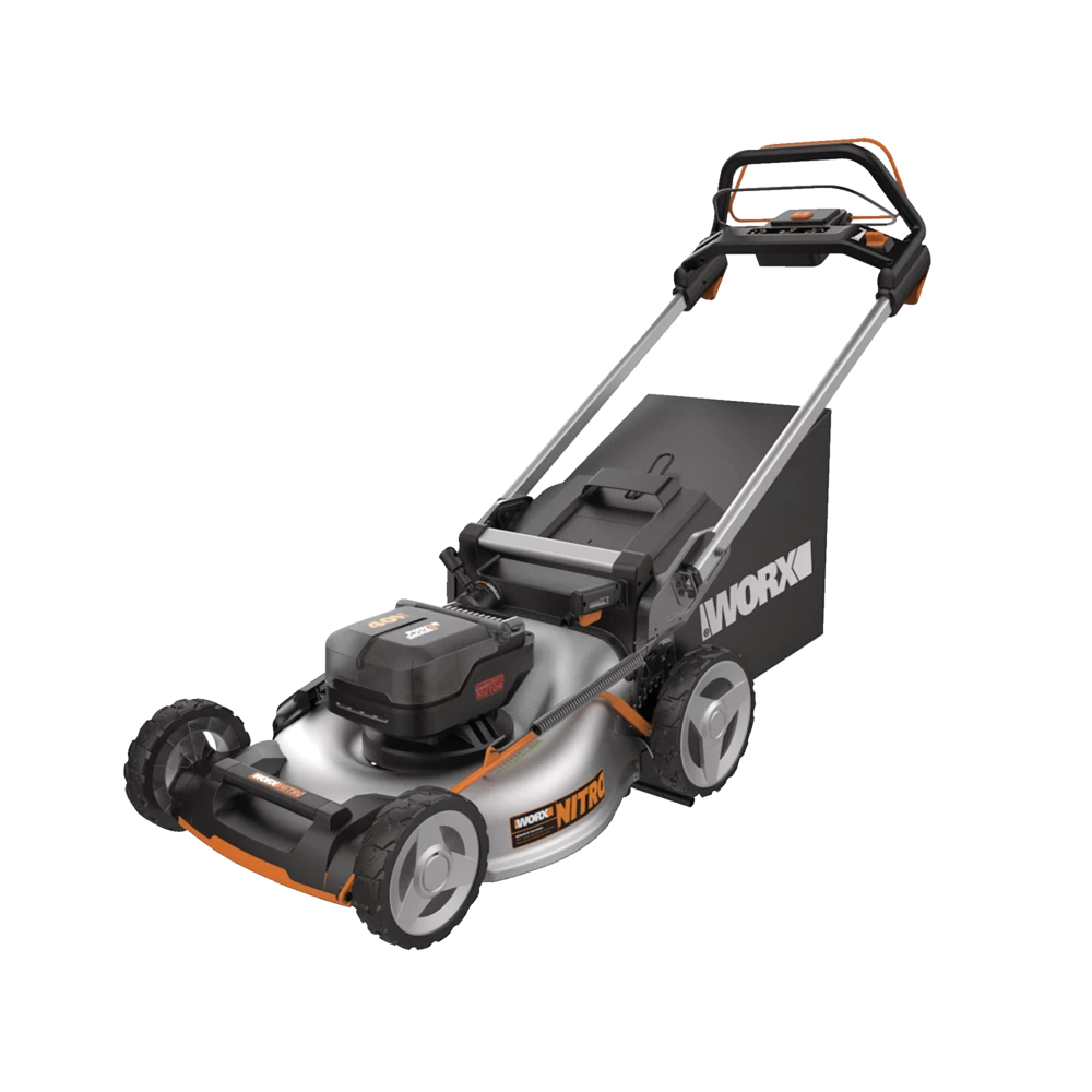 WORX 3-in-1 Variable Speed 40V 5Ah Battery, Cordless, Self-Propelled Lawn Mower, 21-in 1 WORX 3-in-1 Variable Speed 40V 5Ah Battery, Cordless, Self-Propelled Lawn Mower, 21-in