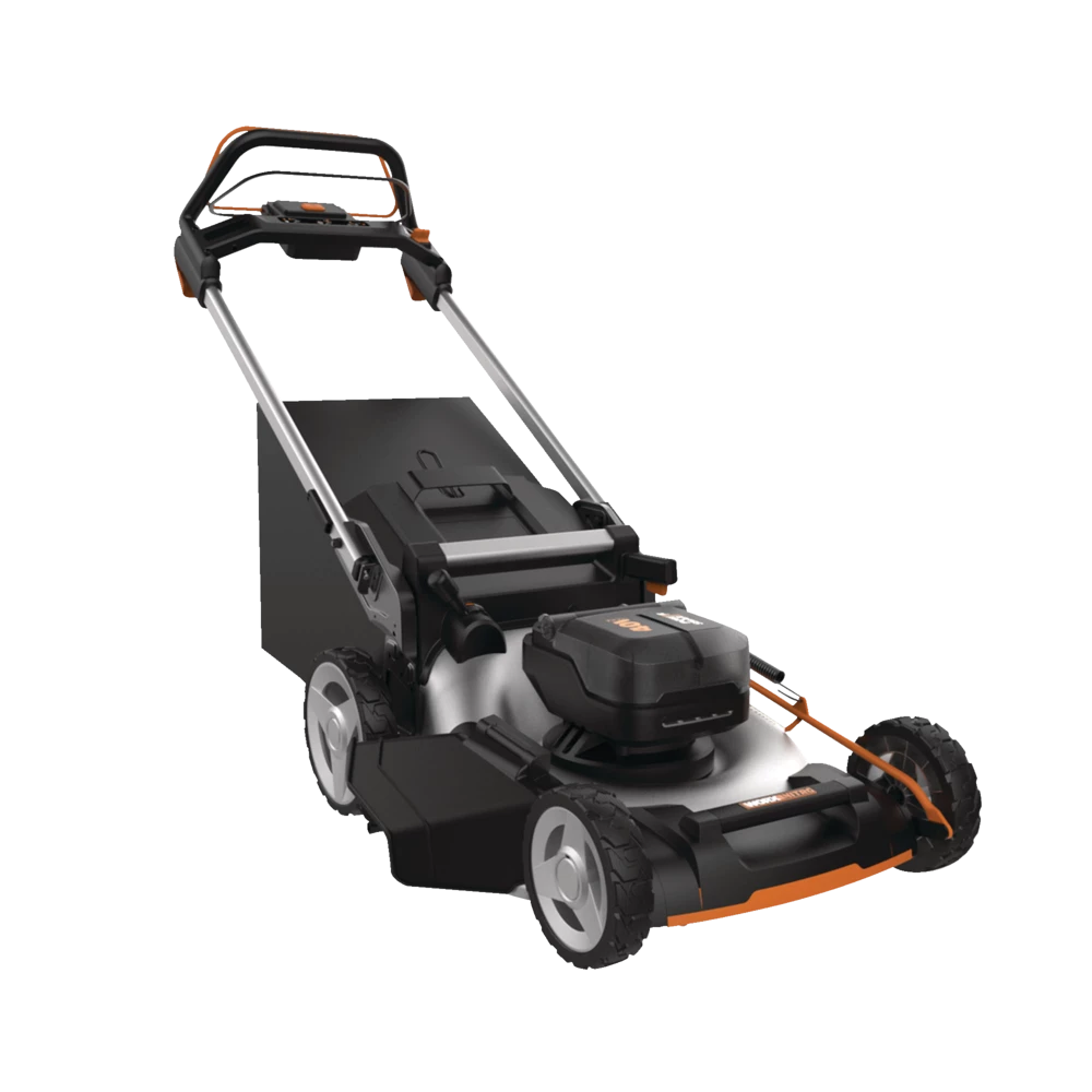 WORX 3-in-1 Variable Speed 40V 5Ah Battery, Cordless, Self-Propelled Lawn Mower, 21-in 3 WORX 3-in-1 Variable Speed 40V 5Ah Battery, Cordless, Self-Propelled Lawn Mower, 21-in - Image 3