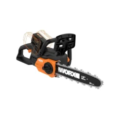 Worx WG381.9 40 V Cordless Chainsaw With Auto Tension, Tool Only, 12-in