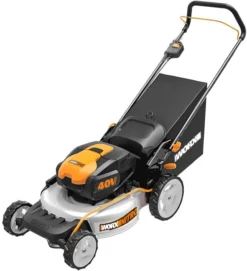 WORX Nitro 3-in-1 2x20V 5Ah Battery Cordless Brushed Walk Behind Push Lawn Mower, 20-in 19 WORX Nitro 3-in-1 2x20V 5Ah Battery Cordless Brushed Walk Behind Push Lawn Mower, 20-in -Coleman Sales Store worx 40v cordless lawn mower 20 1ac0e4c2 aeb5 4b38 9760 811274ecef83