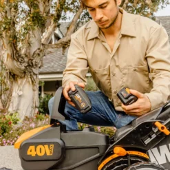 WORX Nitro 3-in-1 2x20V 5Ah Battery Cordless Brushed Walk Behind Push Lawn Mower, 20-in 25 WORX Nitro 3-in-1 2x20V 5Ah Battery Cordless Brushed Walk Behind Push Lawn Mower, 20-in -Coleman Sales Store worx 40v cordless lawn mower 20 1aed4e0f 34ff 4d4a a781 05b7d0d9df96