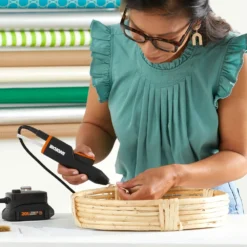 WORX WX746L.9 MAKERX 20V Hot Glue Gun (Tool Only) -Coleman Sales Store worx makerx20v gl gn 293bcf21 6843 4c99 9688 88a2aa8237d7