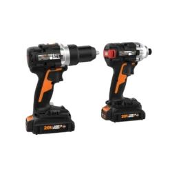 WORX WX971L Nitro 20V Lithium Ion Brushless Cordless Hammer Drill & Impact Driver Combo Kit -Coleman Sales Store worx nitro bl 20v 1 2 hmr drl and 1 4 imp cmb kt aecd573b 2eb6 40b8 81e2 9c18ee1069fd