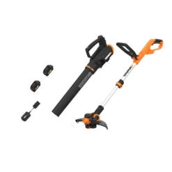 Worx Powershare 20 V Cordless Grass Trimmer & Leaf Blower Combo Kit